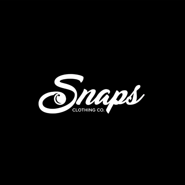 Snaps Landry LS - Black with Black Snaps