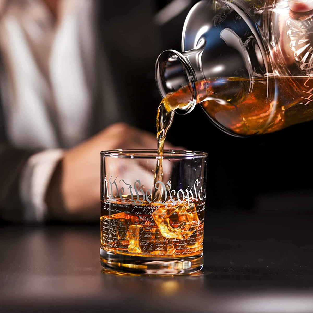 Constitution Whiskey Glass