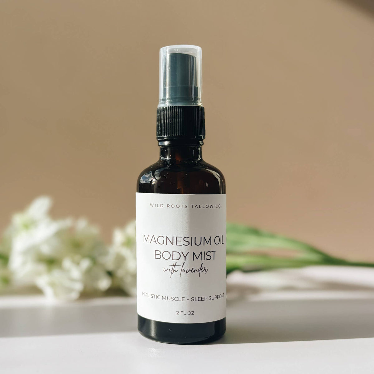 Magnesium Mist with Lavender | Relaxing & Muscle-Support: 2oz