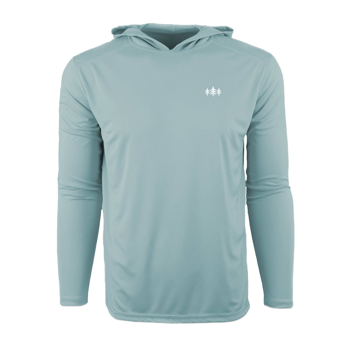 TriPine Solar Shield Performance Hoodie: Seagrass
