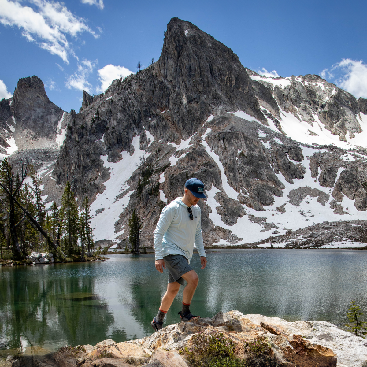 TriPine Solar Shield Performance Hoodie: Seagrass