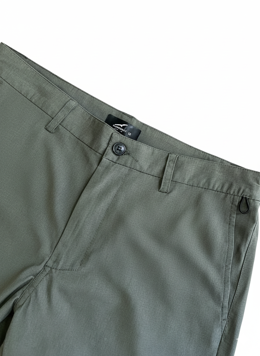 Hawk's Bay Men's Hybrid Shorts - Green