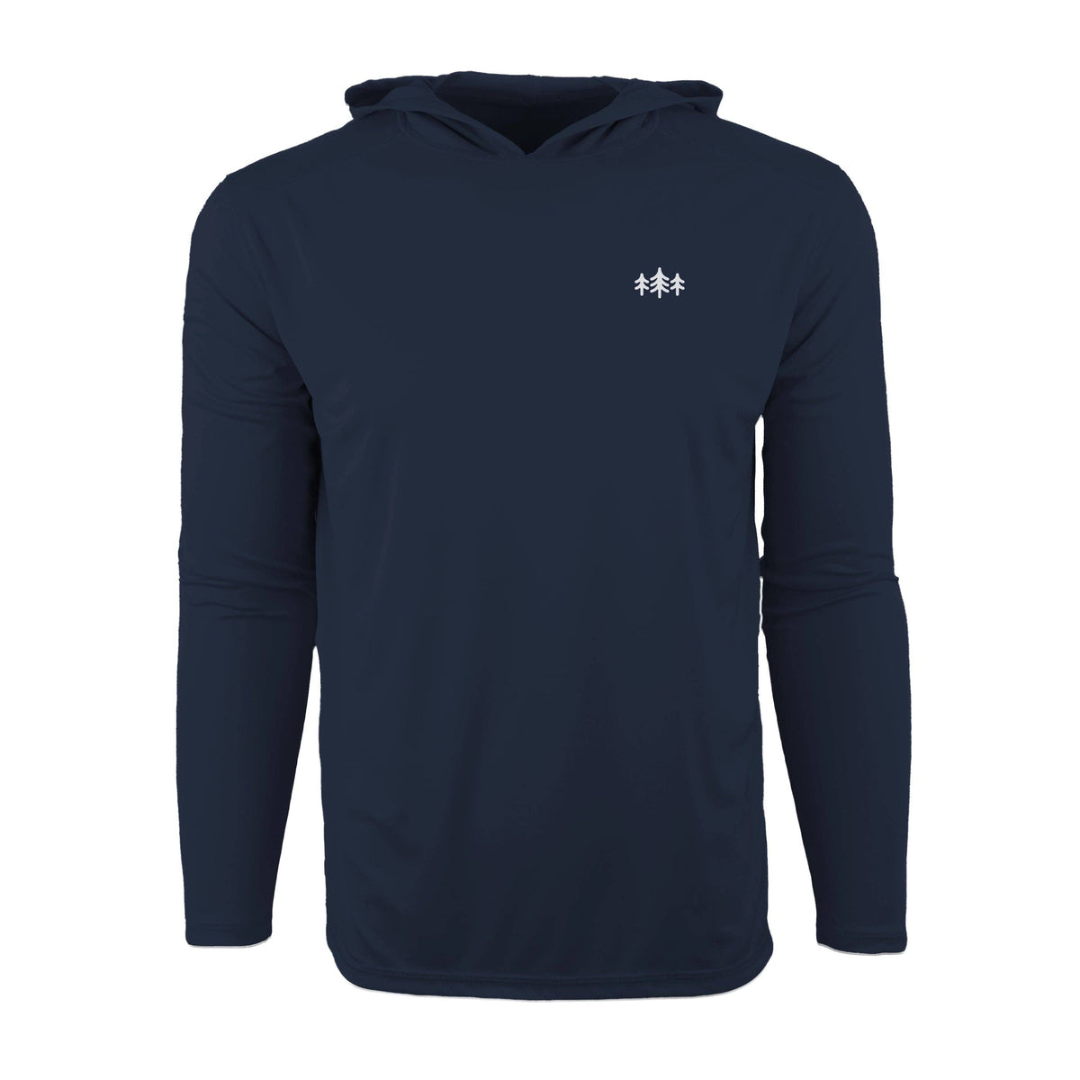 TriPine Solar Shield Performance Hoodie: Pearl Gray