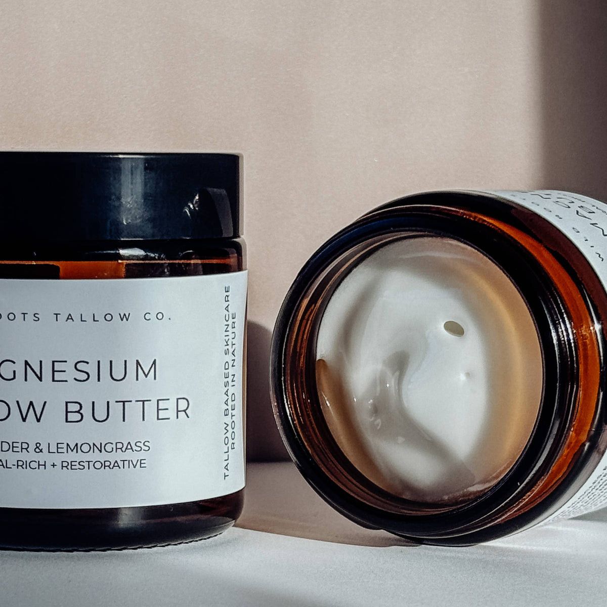 Lavender Lemongrass Magnesium Tallow Whip: 4oz