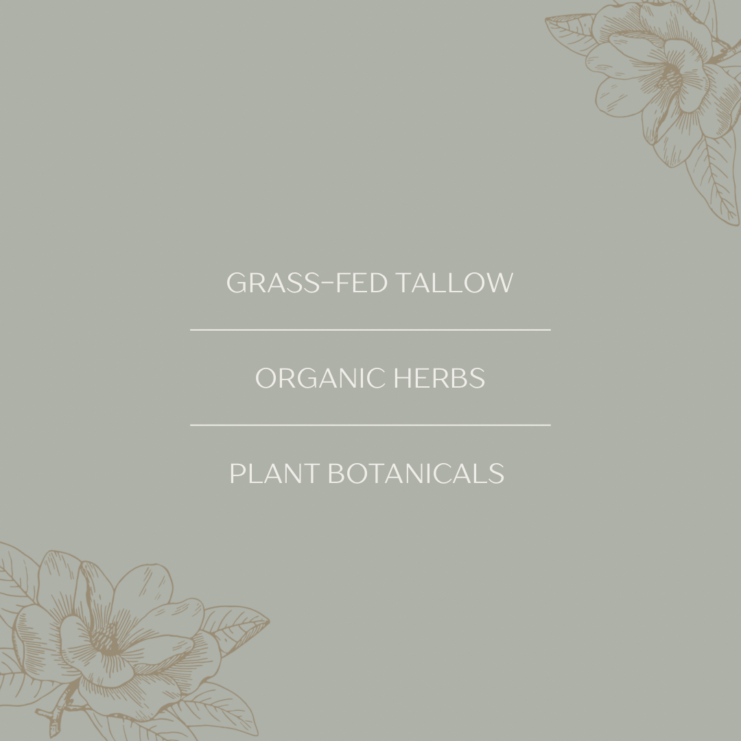 Frankincense Tallow Face + Body Balm: 2oz