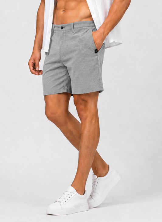 Hawk's Bay Men's Hybrid Shorts - Gray