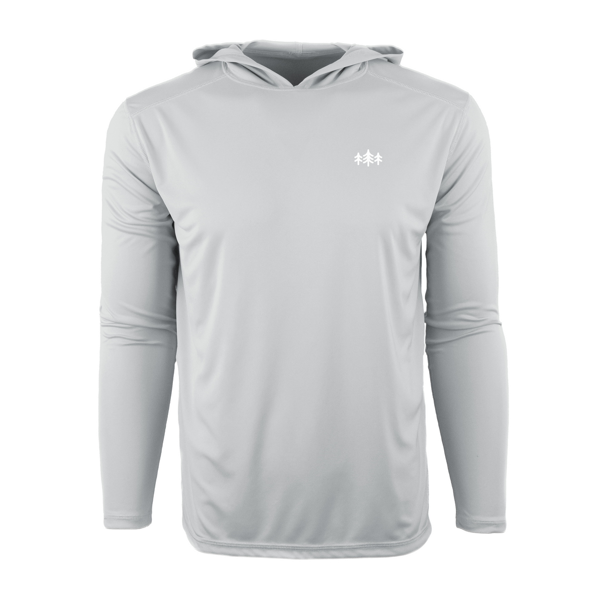 TriPine Solar Shield Performance Hoodie: Carbon