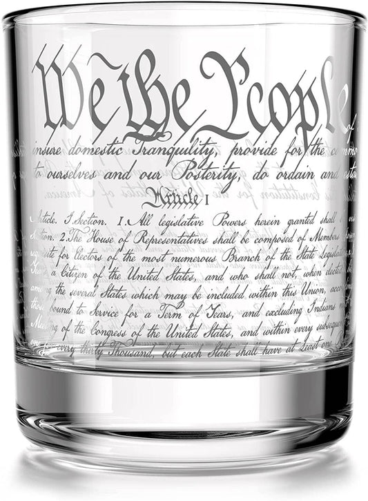 Constitution Whiskey Glass