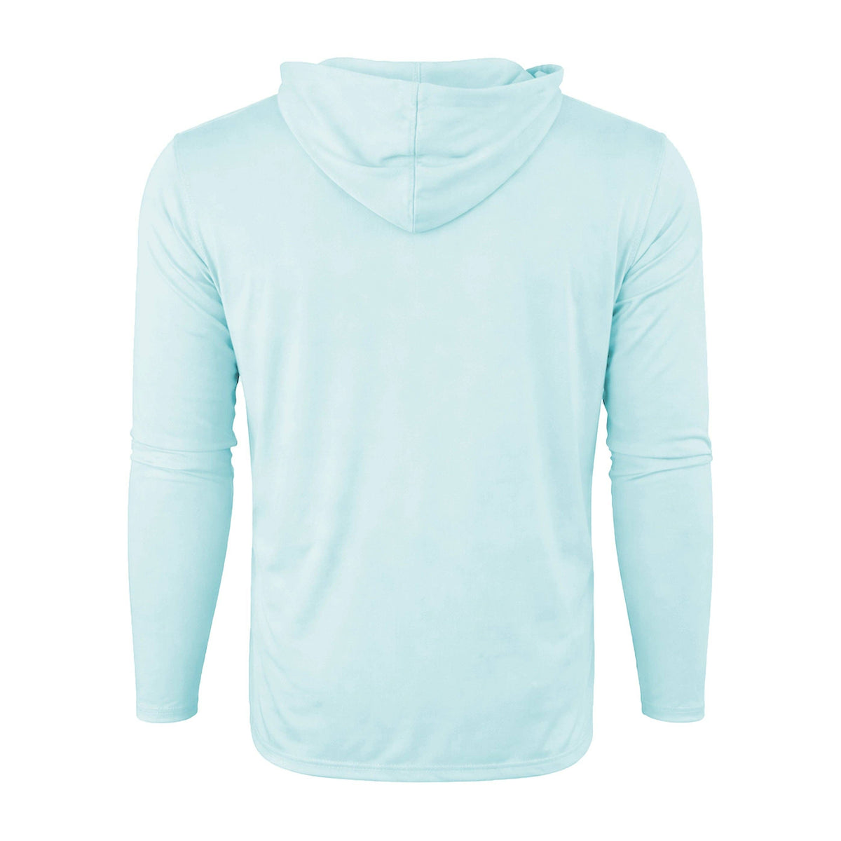 TriPine Solar Shield Performance Hoodie: Arctic Blue