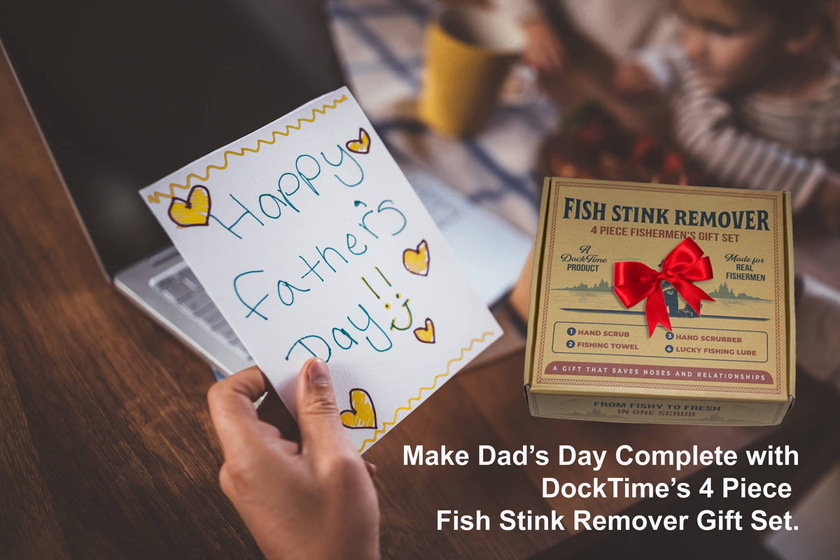 Fish Stink Remover Kit - 4 piece Hand Cleanser Fishermen's Gift