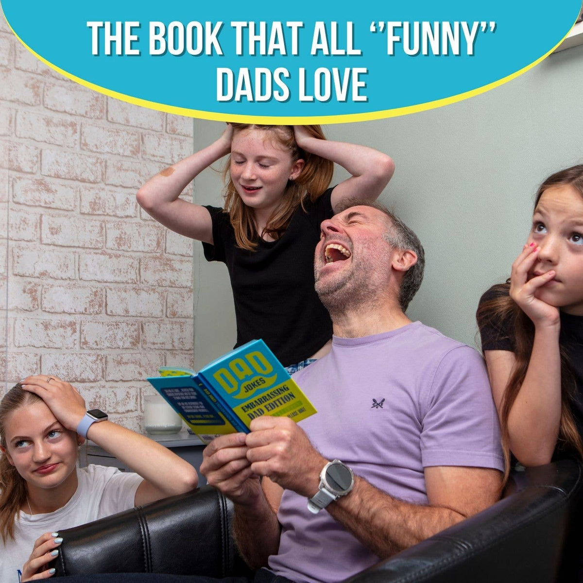 Father's Day Dad Jokes For Embarrassing Dads Gift Book