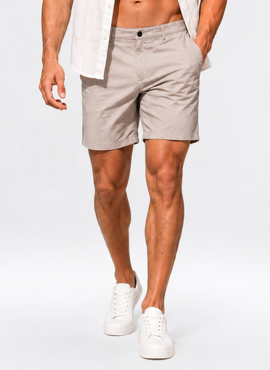 Men's Hybrid Swimming Shorts - Khaki