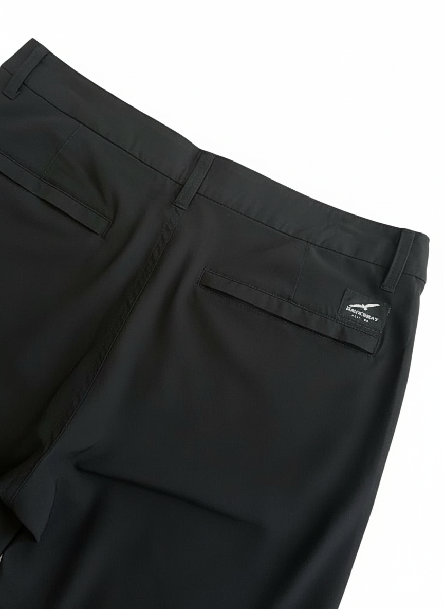 Hawk's Bay Men's Hybrid Shorts - Black