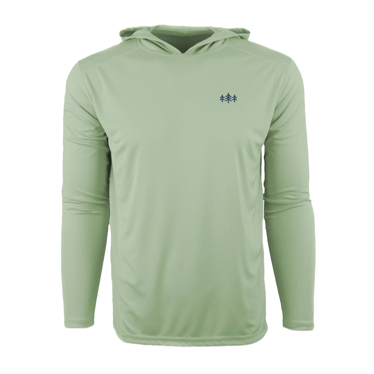 TriPine Solar Shield Performance Hoodie: Carbon