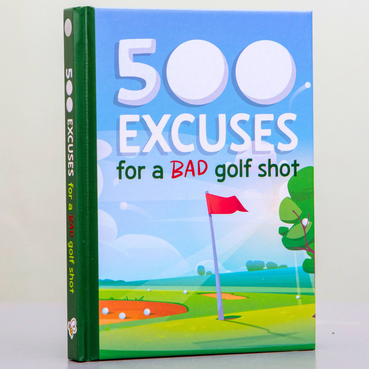 500 Excuses For a Bad Golf Shot Gift Book - Funny Men's Gift