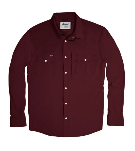 Snaps Traveler LS - Maroon