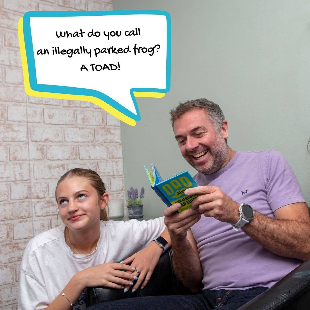 Father's Day Dad Jokes For Embarrassing Dads Gift Book