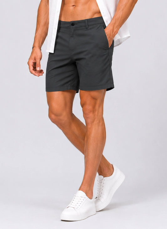 Men's Hybrid Swimming Shorts - Dark Gray