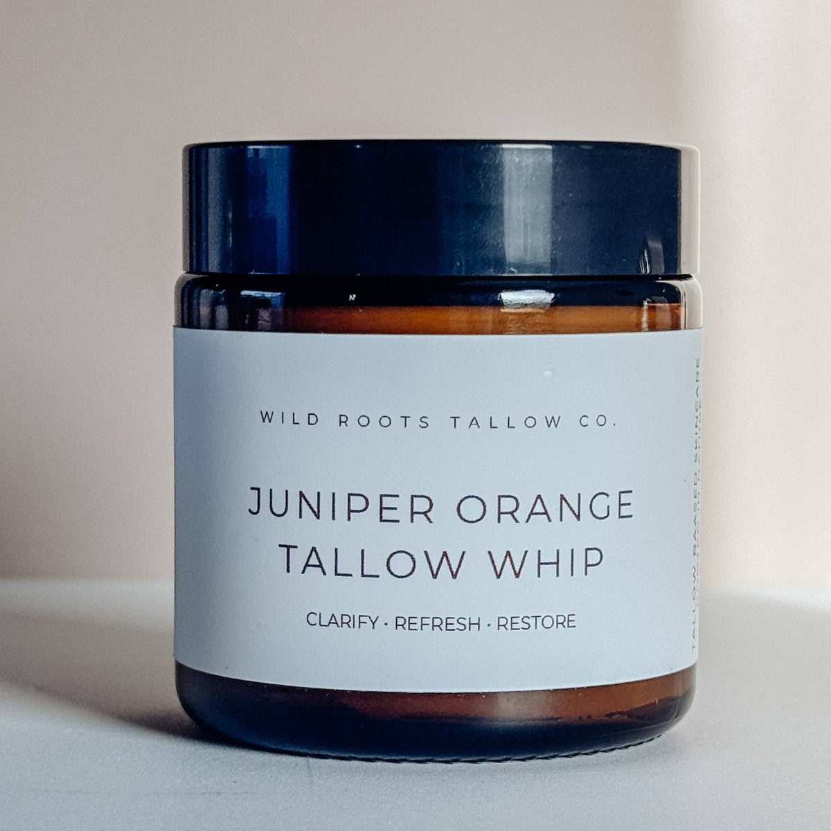 Juniper + Sweet Orange Tallow Body Butter: 2oz