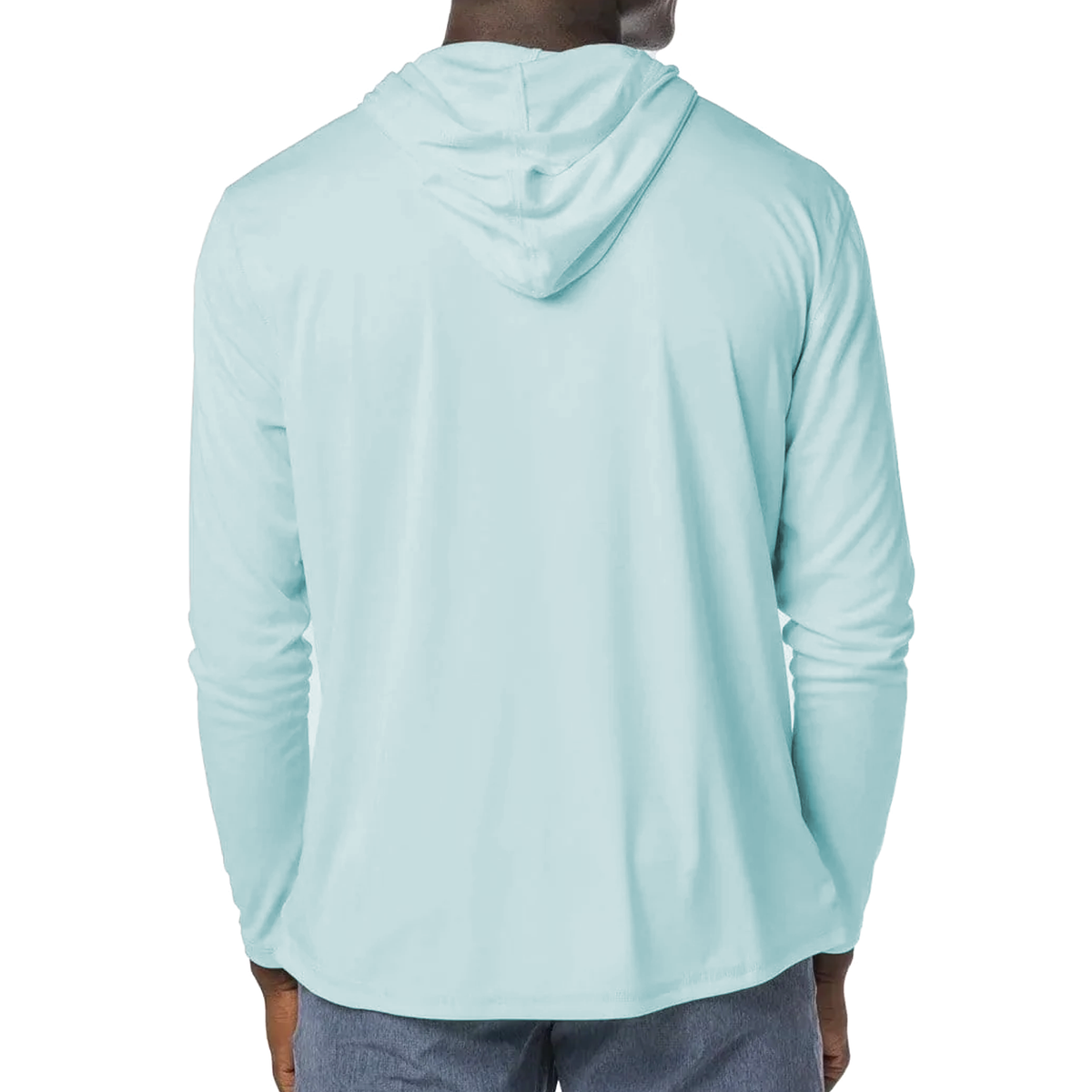 TriPine Solar Shield Performance Hoodie: Pearl Gray